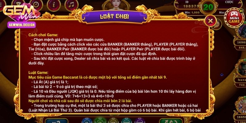 Chia sẻ chi tiết giá trị mỗi lá bài và các bước đặt cược