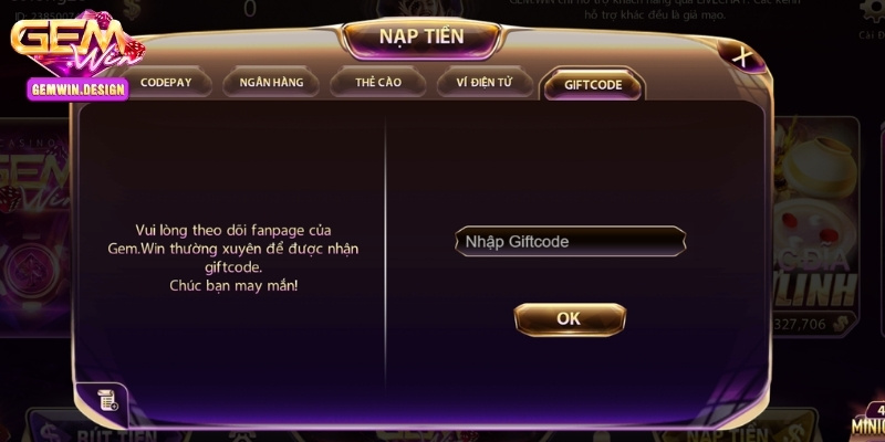 Thu thập Giftcode đổi thưởng không mất vốn