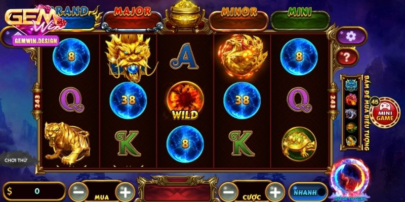 Bí quyết quay hũ kho báu tứ linh trúng lớn không thể bỏ qua