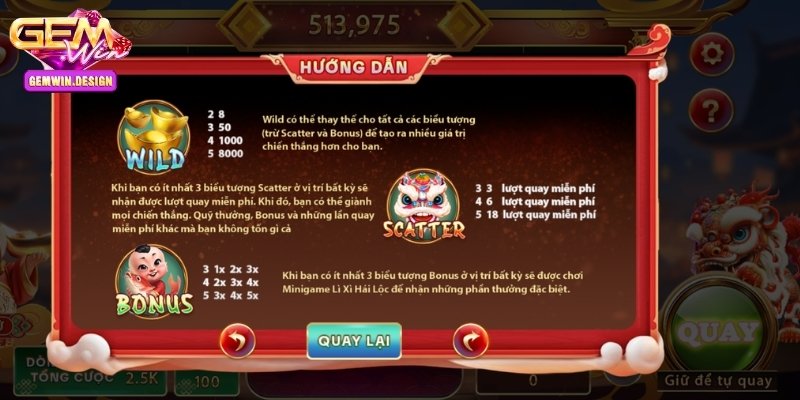 Tính năng đặc biệt của nổ hũ trên nền tảng Gemwin